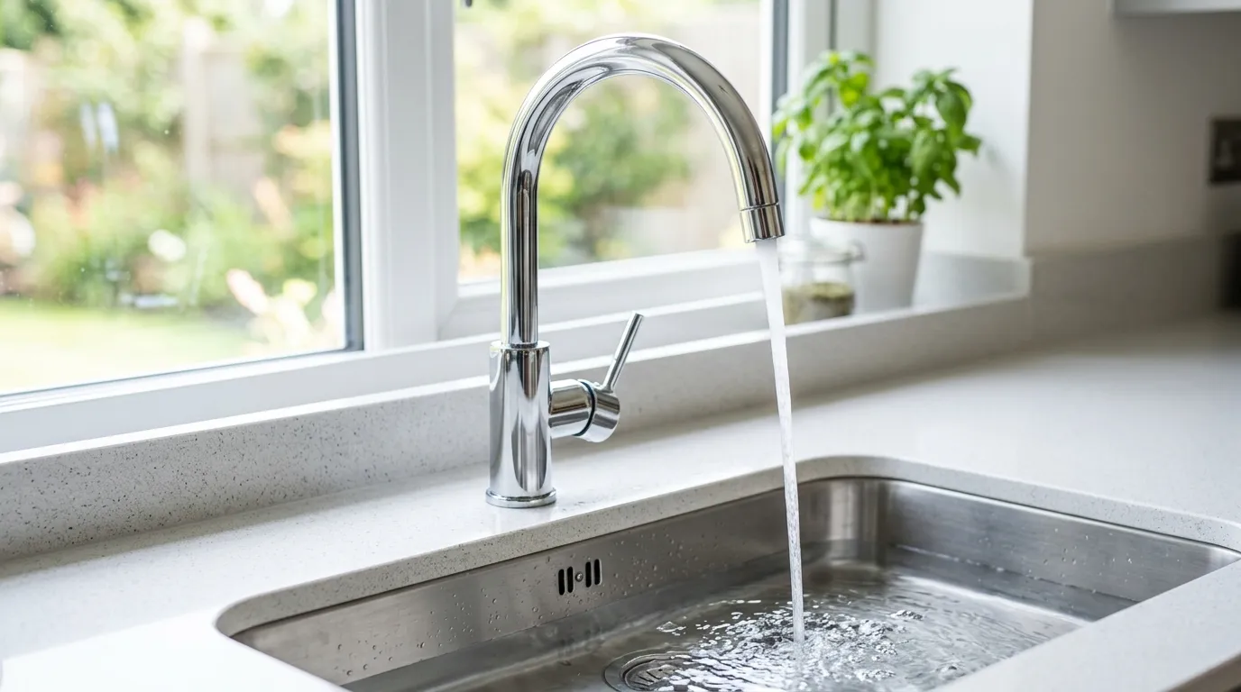 Local Plumbing Master Pros same day plumber fixing a faucet in Proctor, TX